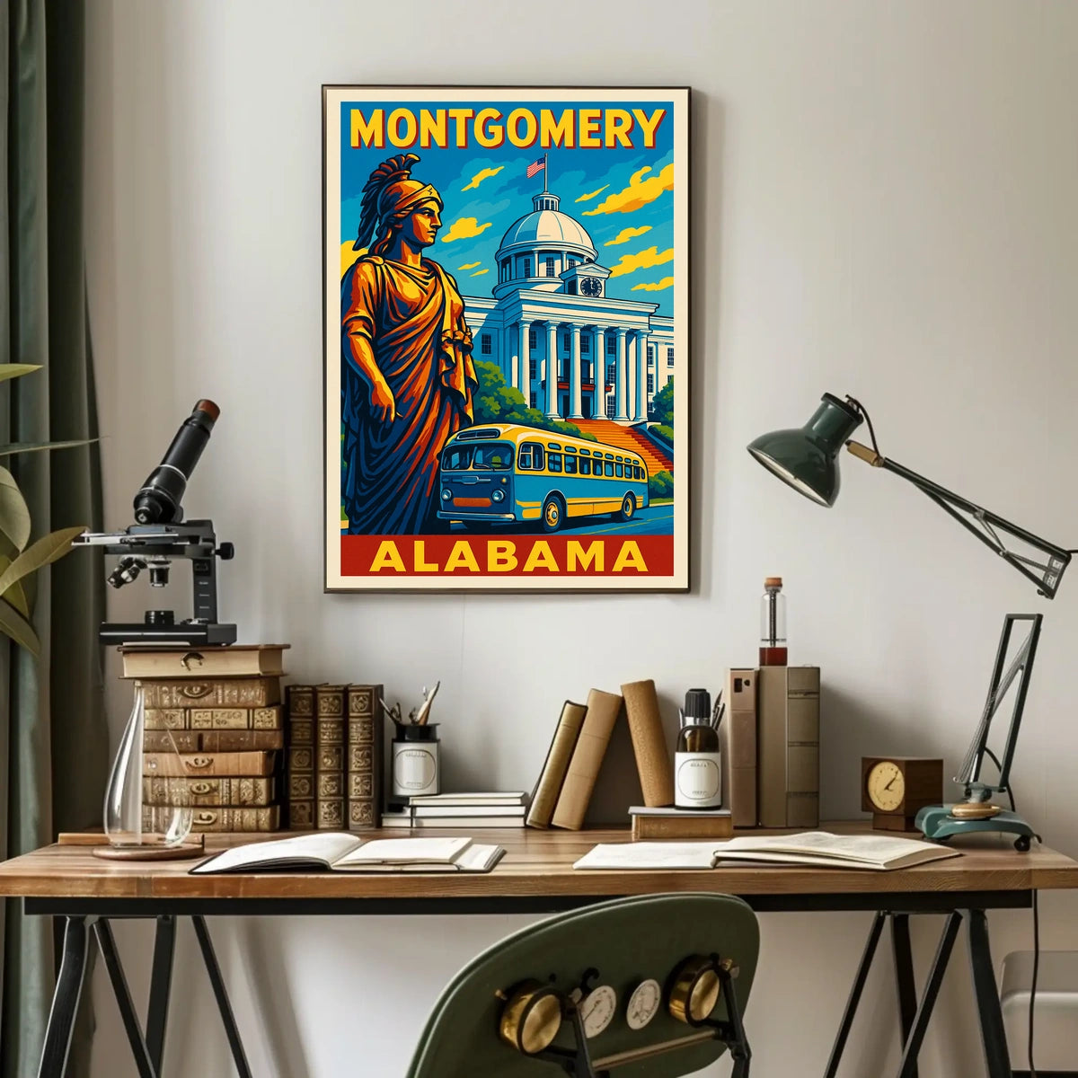 Montgomery, Alabama Poster