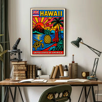 Hawaii Travel Poster PosterGoat