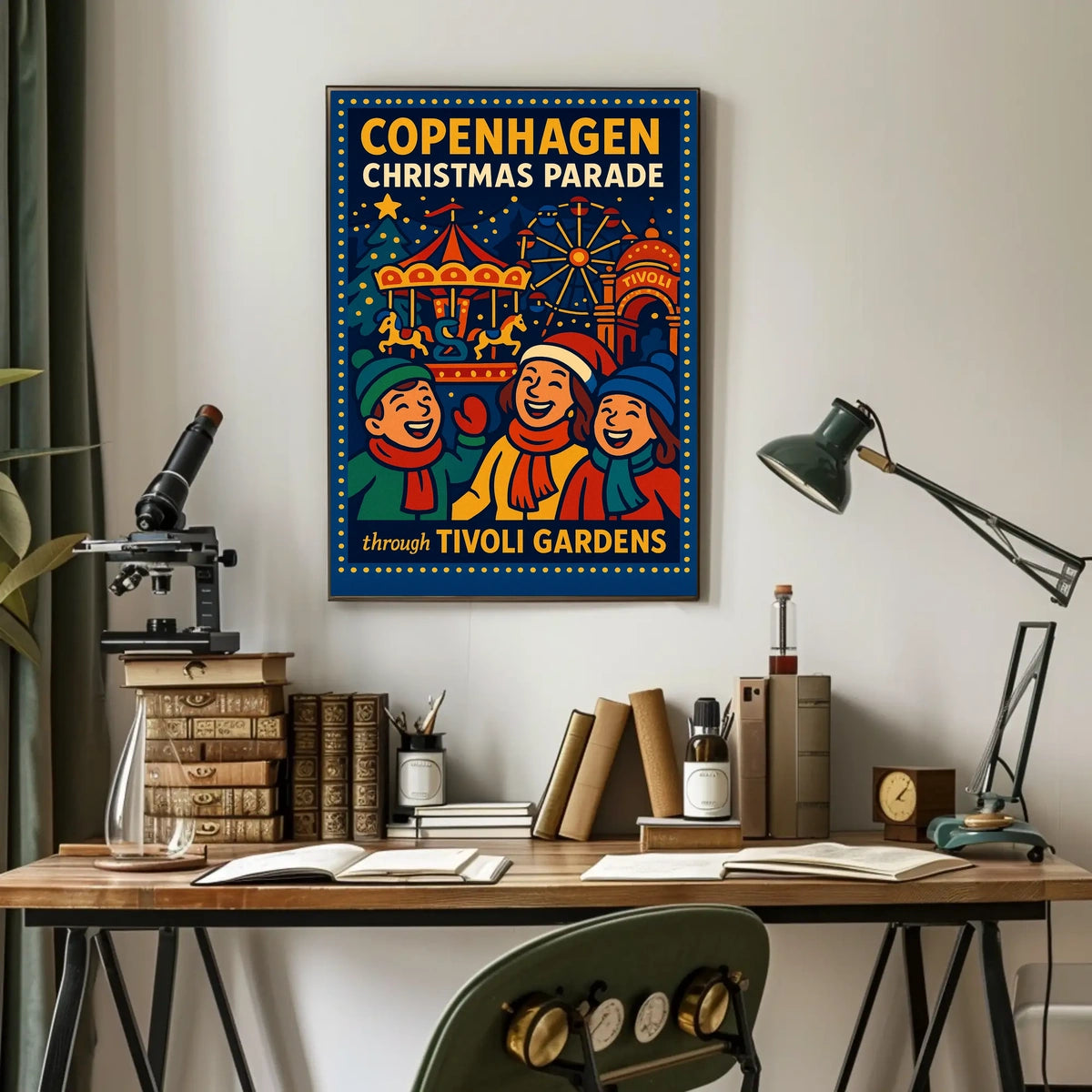 Copenhagen Christmas Parade Poster