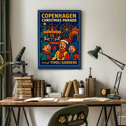 Copenhagen Christmas Parade Poster
