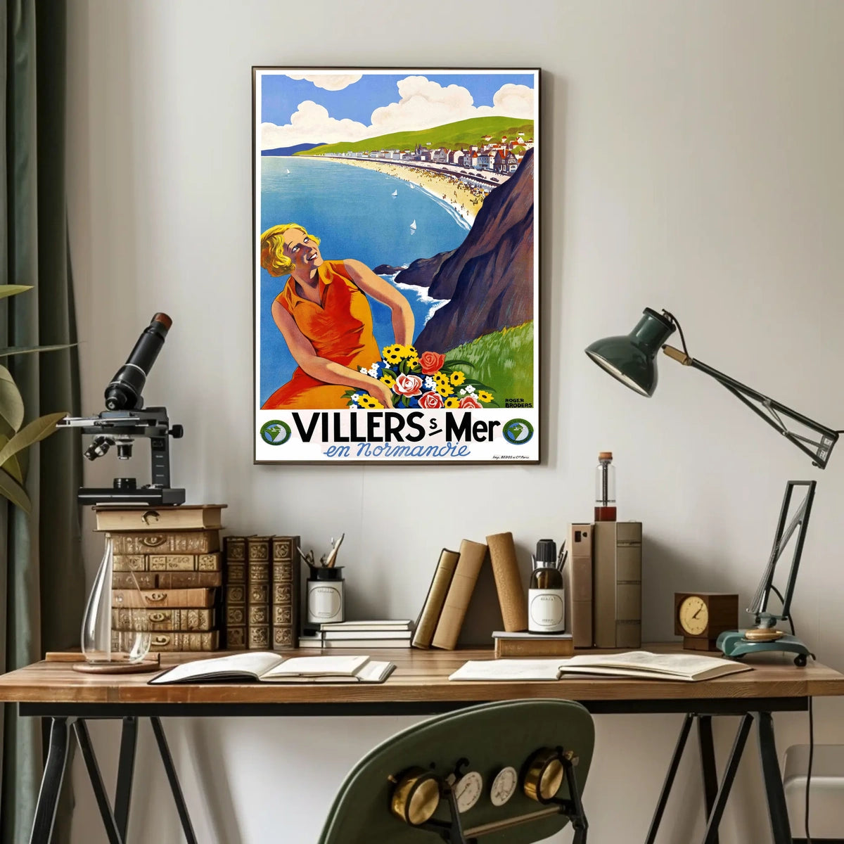 Villers-Sur-Mer En Normandie Poster