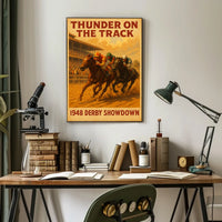 Thunder On The Track Poster