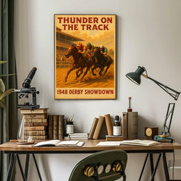 Thunder On The Track Poster
