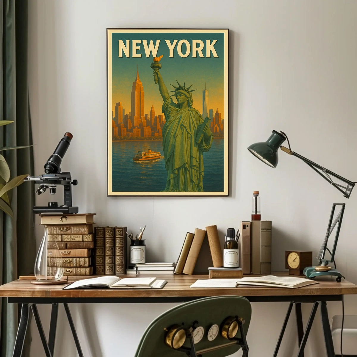 New York Skyline Poster