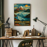 Wrangell-St. Elias National Park Poster