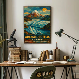 Wrangell-St. Elias National Park Poster