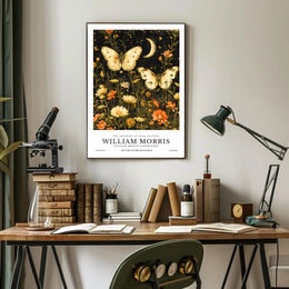 William Morris Celestial Cotton Prints Cultural or Heritage Poster