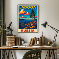 Ladoga, Russia Poster