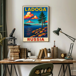 Ladoga, Russia Poster