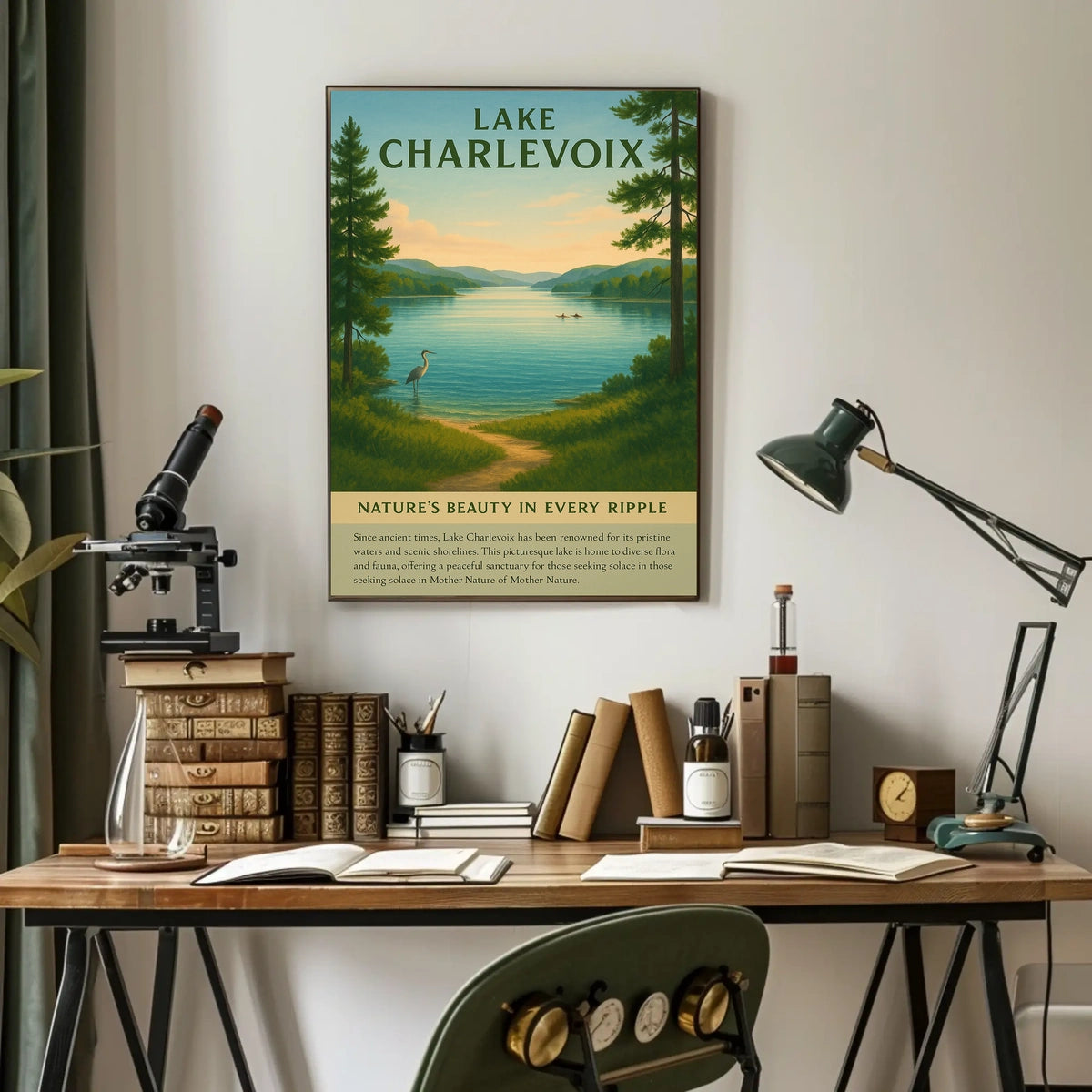 Lake Charlevoix NatureS Beauty Poster