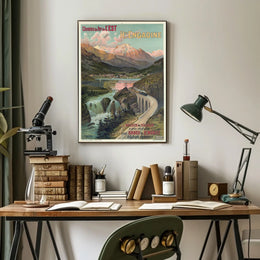 Journey To The Engadine Poster