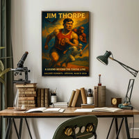 Jim Thorpe A Legend Beyond the Finish Line Poster