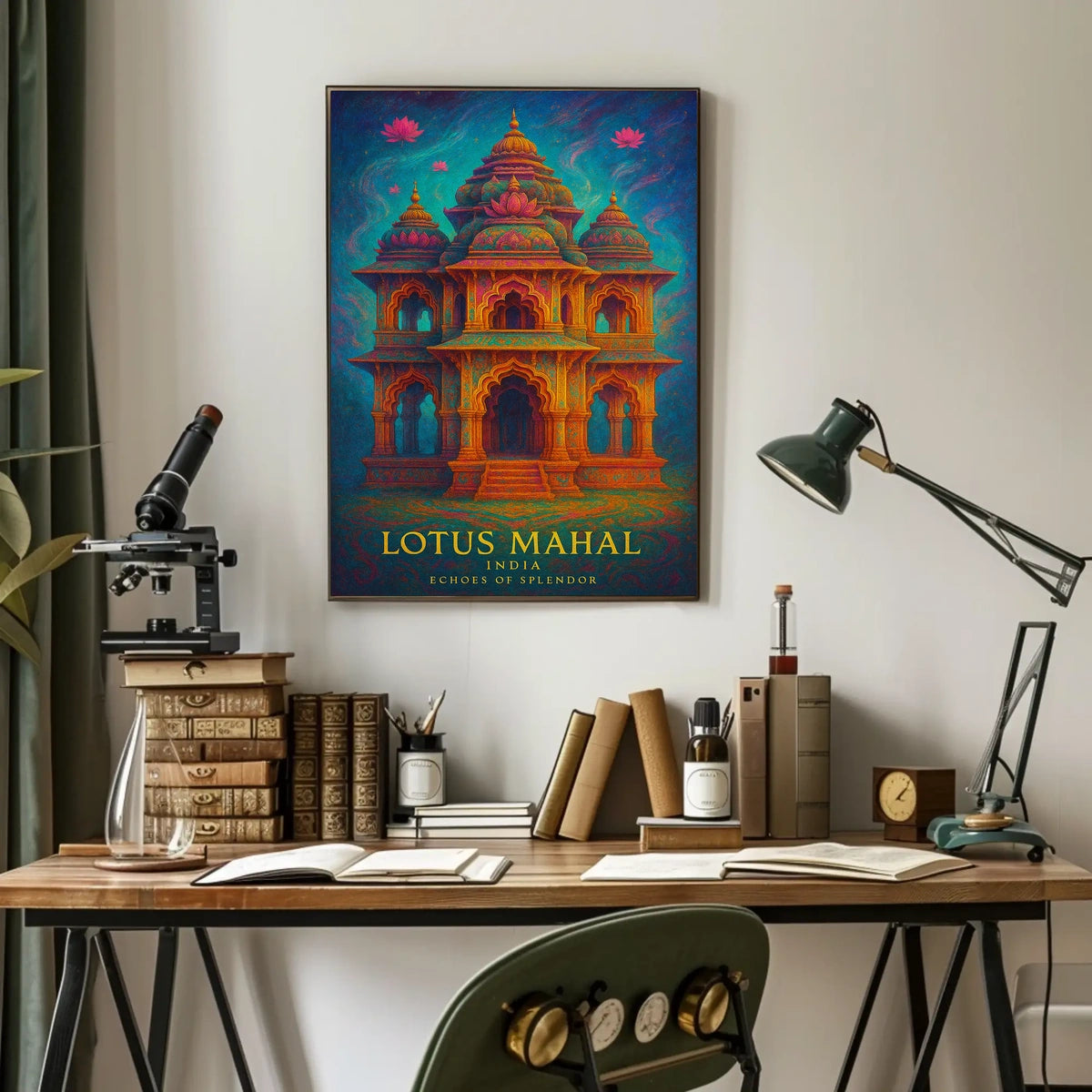 Lotus Mahal Echoes of Splendor Poster