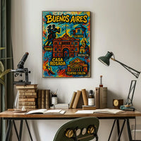 Vibrant Buenos Aires Poster