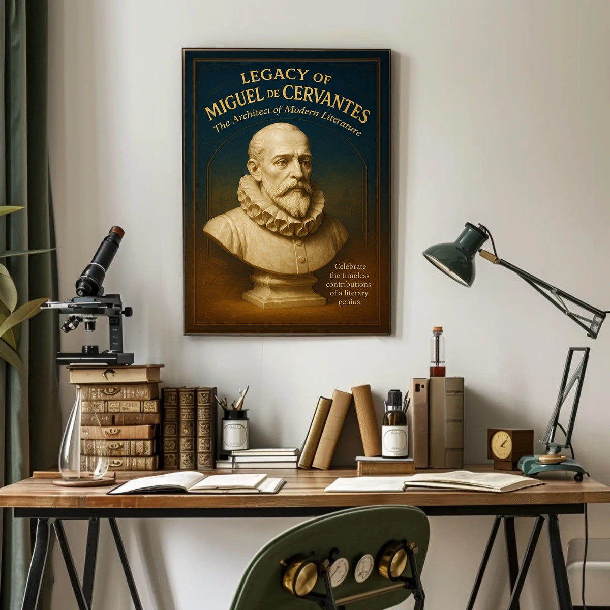 Legacy Of Miguel De Cervantes Poster
