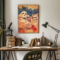 Mount Rushmore Poster