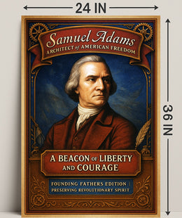 Samuel Adams - Architect of American Freedom Poster PosterGoat