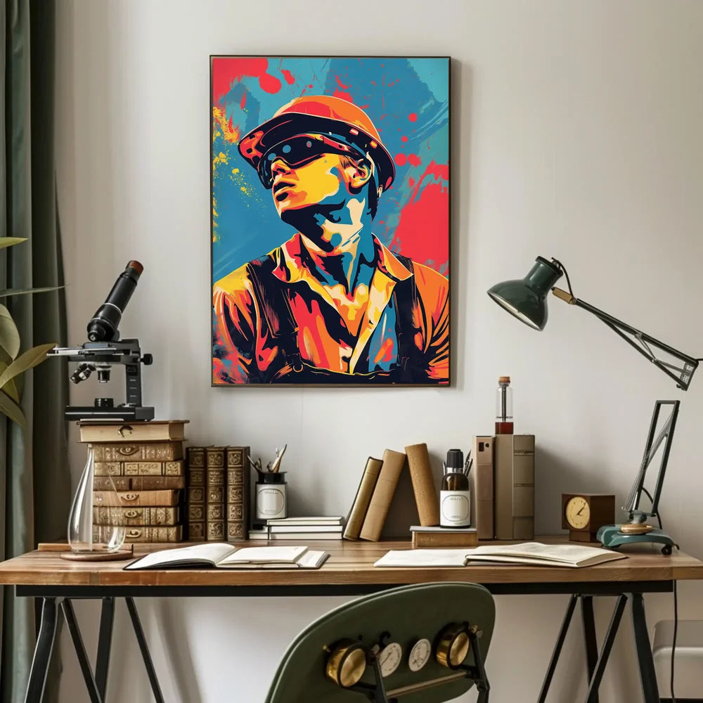 Abstract Modern Art Interpretation Poster