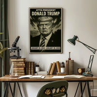 Donald Trump 47Th President Poster
