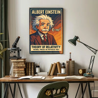 Albert Einstein Theory Of Relativity Poster