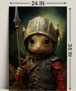 The Brave Little Warrior Poster
