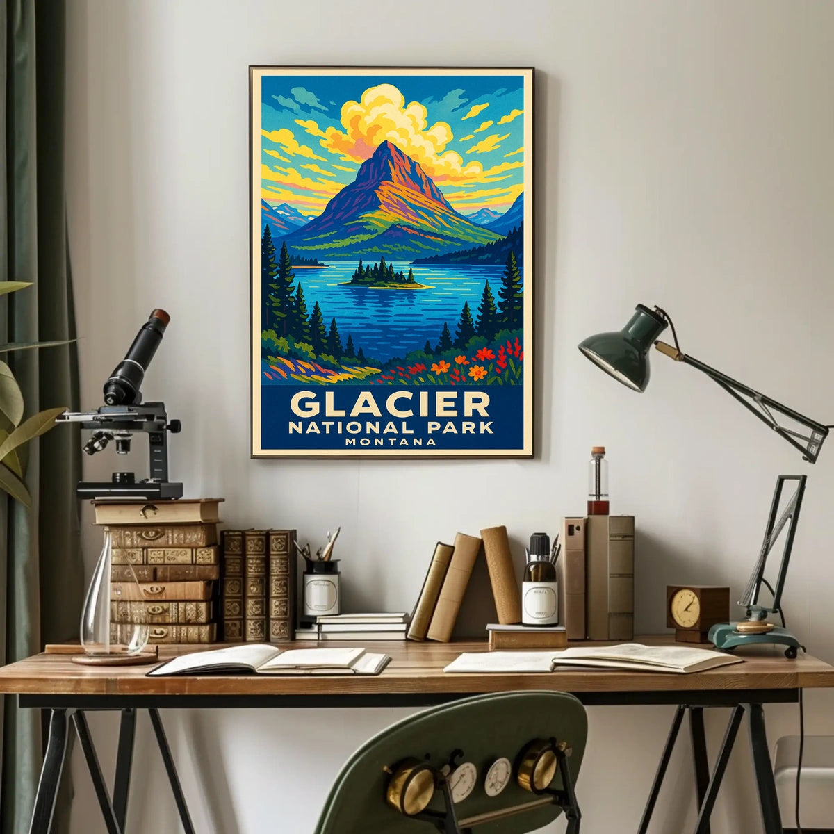 Glacier National Park Montana Poster