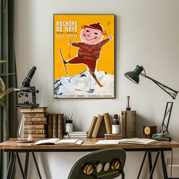 Rochers de Naye Ski Resort Poster PosterGoat