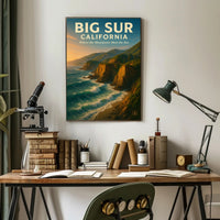 Big Sur California Poster PosterGoat
