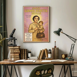 Saint Gianna Beretta Molla Poster PosterGoat