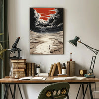 Journey Through The Desert Poster