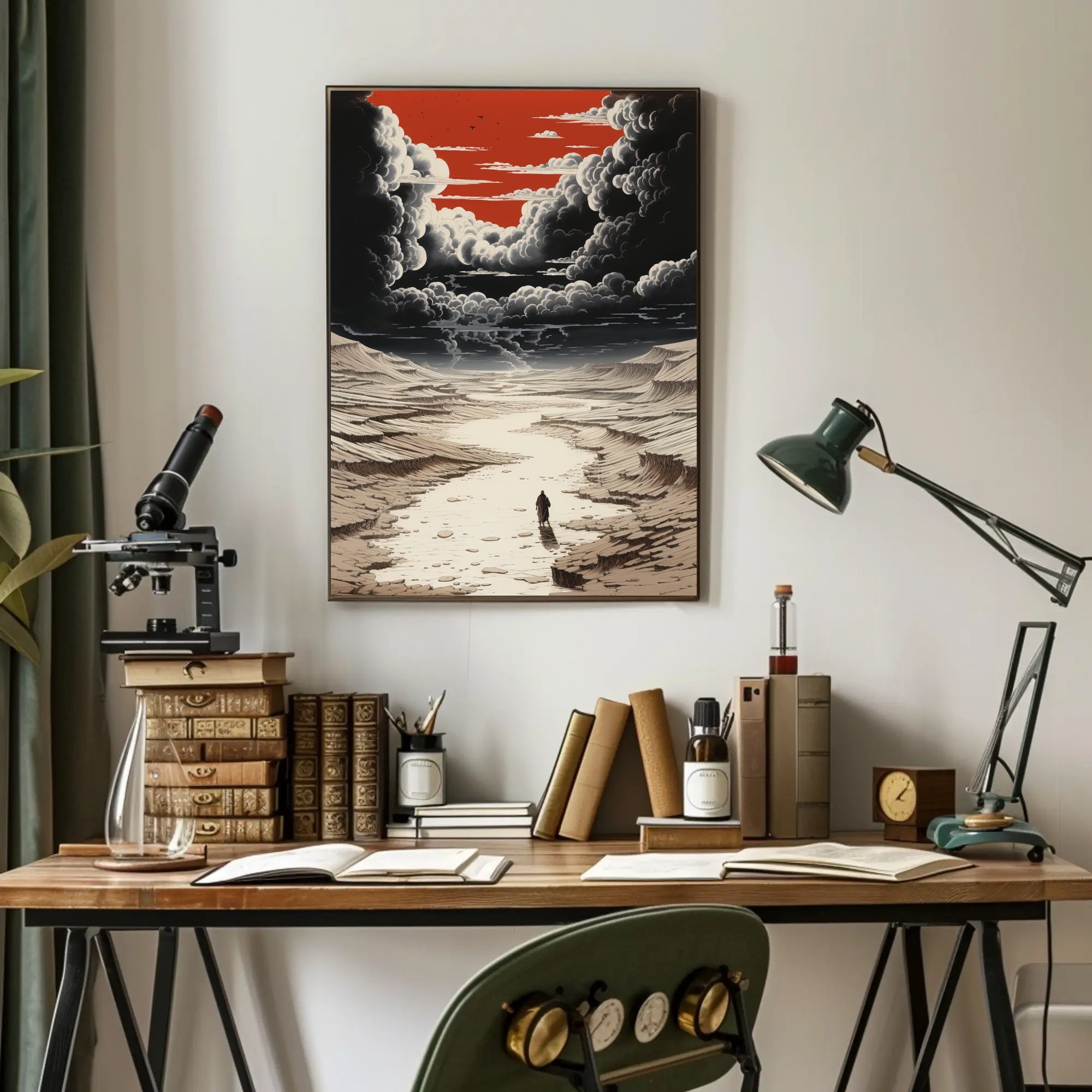 Journey Through The Desert Poster