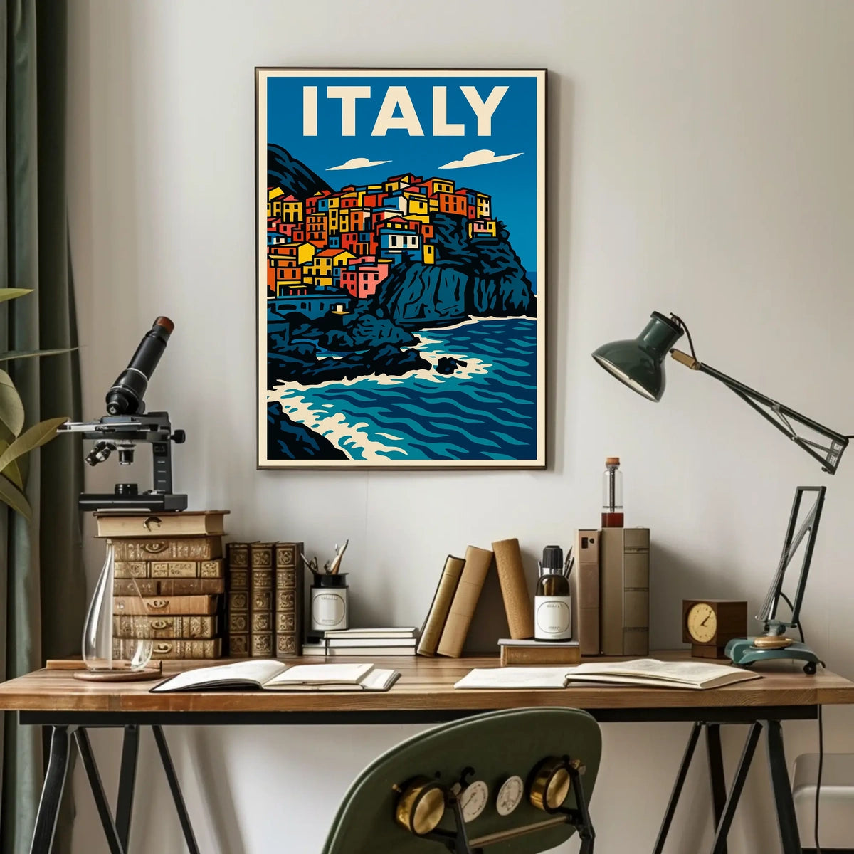 Vibrant Italy Poster