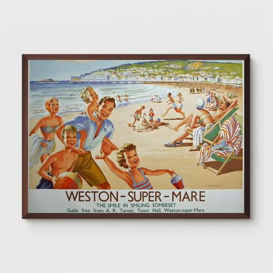 Weston-super-Mare British Railways Poster