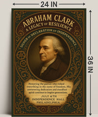 Patriotic Founding Father Historical or Presidential Poster