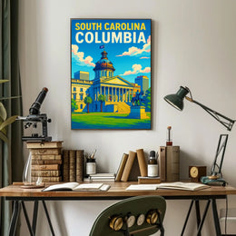 Columbia South Carolina Poster
