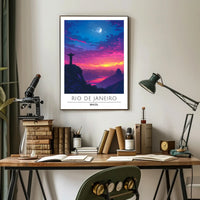 Vibrant Rio de Janeiro Travel Poster