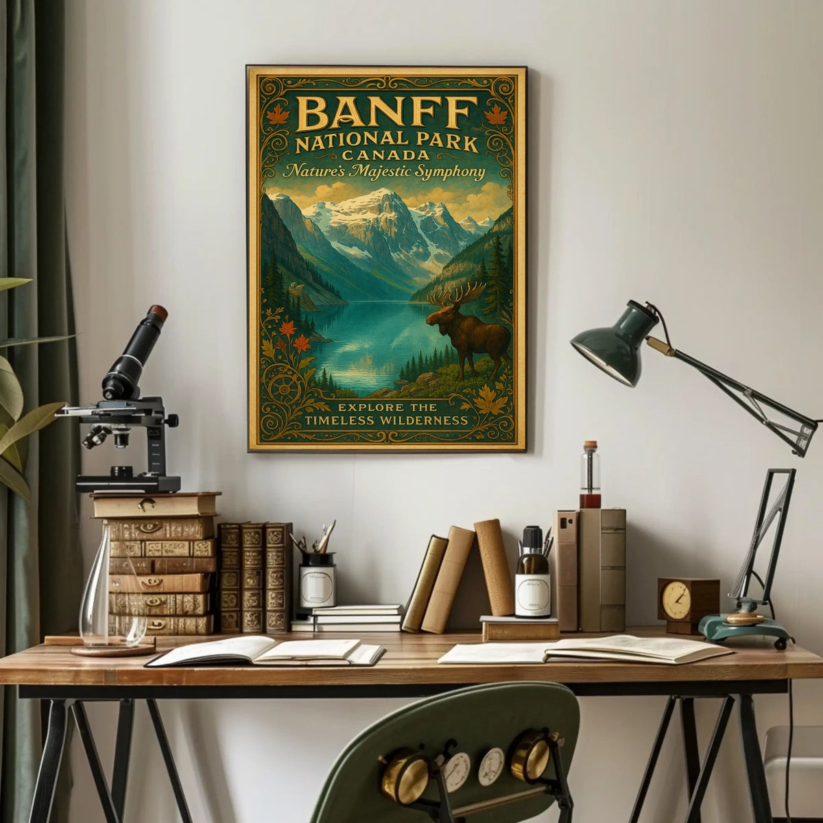 Banff National Park Natures Majestic Symphony Poster