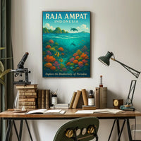 Raja Ampat Explore the Biodiversity of Paradise Poster