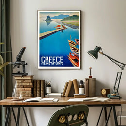 Greece Island Of Corfu Poster