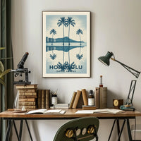 Honolulu Oahu, Hawaii Poster