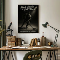 Skate Blades Cold Blood 1955 Finals Poster