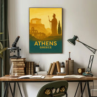 Athens, Greece A Timeless Journey Poster