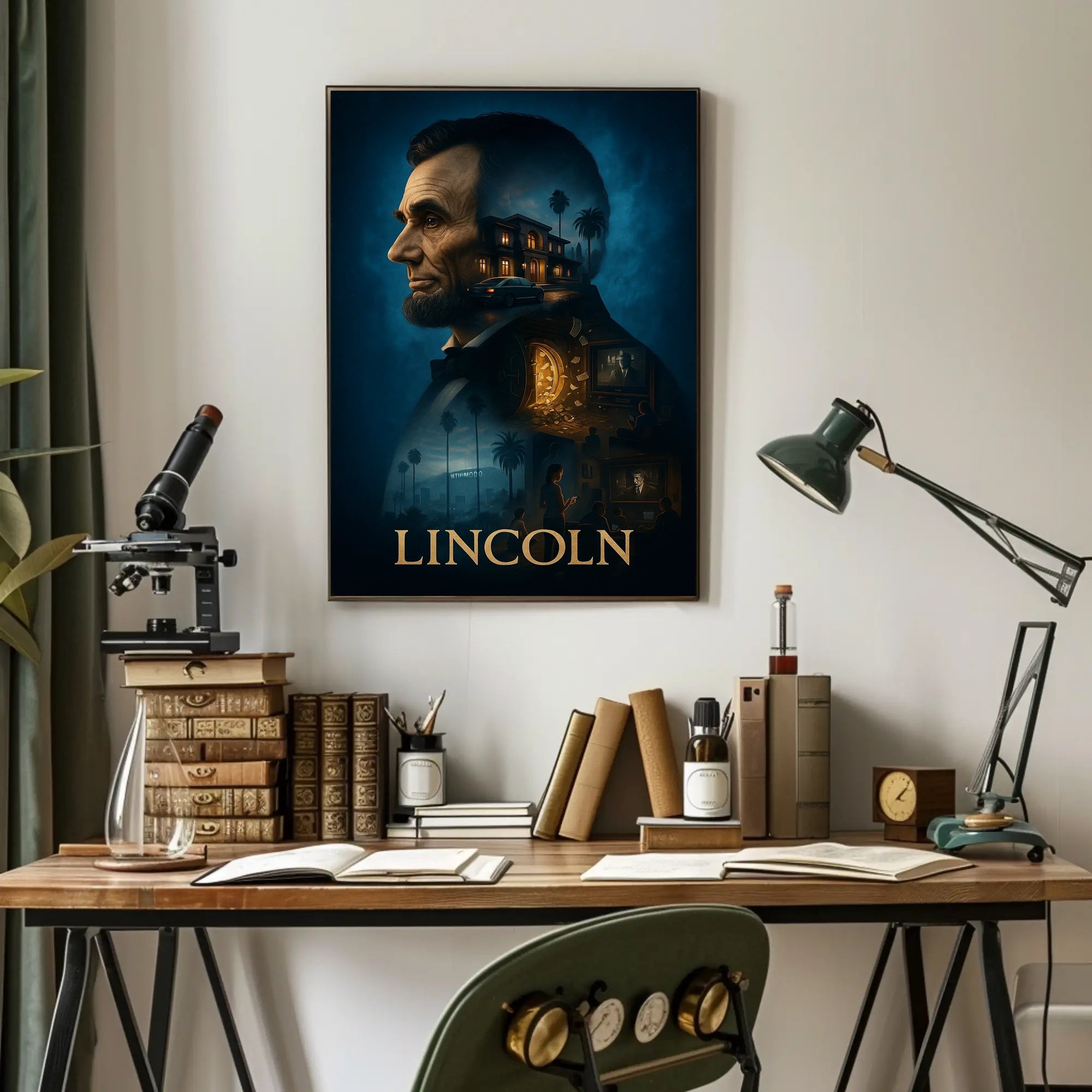 Lincoln Poster PosterGoat