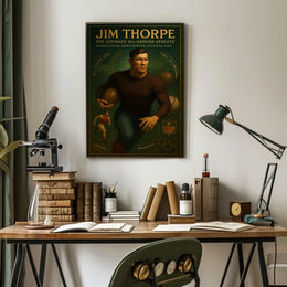 Jim Thorpe Legendary Athlete Jim Thorpe Poster