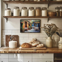 Charming Café Corner Poster