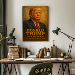 Donald Trump 47Th President Poster