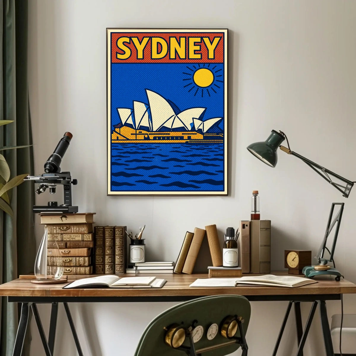 Sydney Pop Art Poster