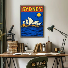 Sydney Pop Art Poster