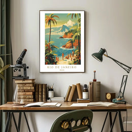 Rio De Janeiro A Tropical Escape Poster