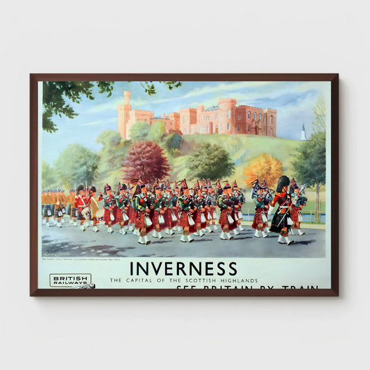 Inverness - The Capital of the Scottish Highlands Poster